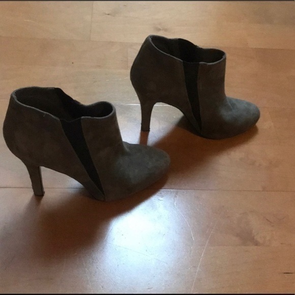 Grey & Black Jessica Suede Simpson Booties 8.5 - Picture 2 of 8